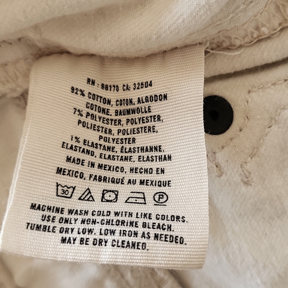 VINTAGE Anthropologie Pilcro & The Letterpress Moto Jeans sz 31 - Picture 9 of 14